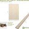 Ekena Millwork 94H x 3/8T Adjustable Wood Slat Wall Panel Kit w/ 3W Slats, Birch contains 15 Slats SWW60X94X0375BI - alternate 4